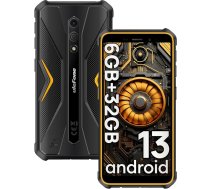 Ulefone Armor X12 Āra mobilais tālrunis Android 13 Go, 6GB + 32GB/256GB SD Āra viedtālrunis bez līguma, 4860mAh, 13MP + 8MP 5,45 collu HD+, IP68 ūdensizturīgs triecienizturīgs 4G Dual SIM NFC GPS 2 gadi