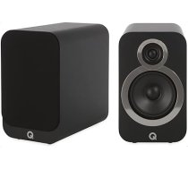 Q Acoustics 3020i grāmatu plaukta skaļruņi (pāri) (oglekļa melnā)