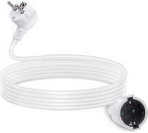Aigostar 10 m pagarinātājs, līdz 3680 W, bērnu aizsardzība, kontaktdakša 16 A/250 V, kontaktligzda 2P+E, kabeļa tips H05VV-F 3G1,5 mm², balts