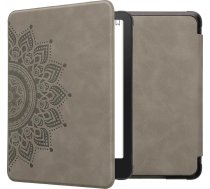 kwmobile Hülle saderīgs ar Amazon Kindle Paperwhite (2024)/Colorsoft Hülle - Mākslinieciskais vāks - Augstāka krāsainība Grau