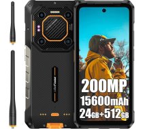 Ulefone Armor 26 Ultra WT 5G āra mobilais tālrunis bez līguma, MTK 8020 24GB + 512GB āra viedtālrunis 5G, 15600mAh 120W, 200MP + 64MP nakts redzamības kamera, 6,78" FHD+, ūdensizturīgs