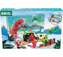 BRIO World 36120 Adventes kalendārs, dzelzceļa piederumi bērniem no 3 gadu vecuma, saderīgi dzelzceļa komplekti un piederumi