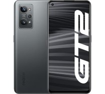 realme GT 2 5G viedtālrunis bez līguma, 120 Hz AMOLED, Snapdragon 888 5G, spēcīga 5000 mAh baterija, 65 W SuperDart uzlāde, X-Axis lineārais motors, Dual SIM, 12 + 256 GB, tērauda melns