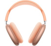 Apple AirPods Max bezvadu austiņas, Aktīvā trokšņu slāpēšana Pro līmenī, Caurspīdīguma režīms, Personalizēts 3D audio, USB-C lādēšanas korpuss, oranžs