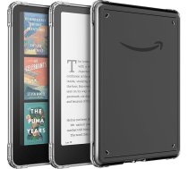 MoKo korpuss 7 collu Kindle Paperwhite 2024 12th Gen & Kindle Colorsoft Signature Edition 2024, plāns, elastīgs, caurspīdīgs, caurspīdīgs TPU ādas bampera aizmugurējais vāciņš, caurspīdīgs, ar pārklājumu, caurspīdīgs