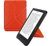 kwmobile Korpuss saderīgs ar Kobo Clara BW/Clara Colour/Tolino Shine (5) / Shine Colour Case - Mākslīgās ādas futrālis - aizsargvāciņš e-lasītāja vāciņam - vāks Orange