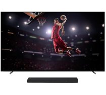 Sony BRAVIA XR-83A80L OLED 4K HDR Google TV HT-A3000 3.1 kanālu Dolby Atmos skaņu panelis, melns