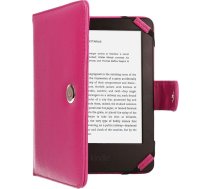 TECHGEAR Rozā slotiņa, saderīga ar Kindle Paperwhite 5 / Paperwhite Signature/Paperwhite Kids Kinder, (11. Generation, 2021), ar 6,8 zoll Bildschirm, Folio Hülle PU Leder [Buch Stil]