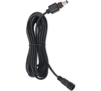 AsanWise IP67 ūdensnecaurlaidīgs līdzstrāvas pagarinājuma kabelis 3M 5,5 mm x 2,1 mm līdzstrāvas pagarinājuma vads melns