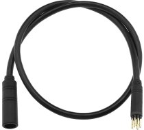 Elektriskā velosipēda pagarinājuma kabelis 9 Pin aizmugurējā riteņa motora sieviete uz vīriešu kabeli elektrisko velosipēdu piederumiem 1.5 Pins 600mm