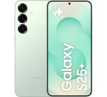 Samsung Galaxy S25+ AI viedtālrunis ar Galaxy AI, bez līguma, mobilais tālrunis ar Android, 12 GB RAM, 512 GB atmiņa, 50 MP kamera, piparmētra