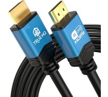 True HQ 20 m HDMI kabelis 4K 2.0 Ultra High Speed 18 Gbit/s | 60Hz - 2160p HD, 1080p ARC 3D | Saderīgs ar PS5/PS4, Xbox, videonovērošanu, projektoru, datoru, SKY, Fire TV