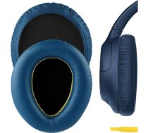 Geekria QuickFit rezerves austiņu uzlikas, kas saderīgas ar Sony WH-CH700N, WH-CH710N, WH-CH720N austiņu uzlikām (zilas)