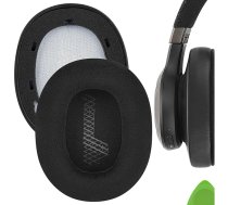 Geekria Comfort Hybrid Velour austiņu spilventiņi JBL Live 650 BTNC, Lifestyle E65BTNC, Duet NC, Live 660 BTNC austiņām, austiņu spilventiņi, austiņu uzlikas, austiņas, austiņu glāzes, remonta detaļas (melnas)