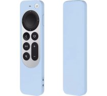 Apple TV Siri tālvadības pults - Silikona tālvadības pults Apple TV 4K / HD Siri tālvadības pults (2./3. paaudzes) - Zila