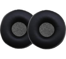 EMSea 1 pāra bezvadu austiņu rezerves ausu spilventiņi no proteīna ādas un putuplasta austiņu aksesuāri, saderīgi ar Sony WH-CH500/510/ZX3308BT/310/ZX100/600/V15 austiņām, melni