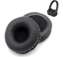 Rezerves WH XB700 austiņu spilventiņi Sony WH-XB700 austiņām, viens pāris proteīna ādas un atmiņas putu austiņu spilventiņu auss vāciņu vāciņu remonta daļas, melns