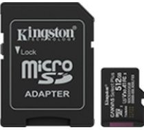 Microsd atmiņas karte 512gb canvas select+ g3 150mb/s adapteris