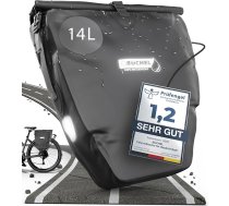 Büchel velosipēda soma bagāžniekam I 100% ūdensizturīga I ar rokturi un plecu siksnu I bagāžnieka bagāžnieka soma, bagāžnieka bagāžnieka soma, aizmugurējās velosipēdu somas