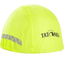 Tatonka lietus pārvalks ķiveres pārvalks M/L vai XL - ūdensnecaurlaidīgs velosipēda ķiveres lietus pārvalks no pārstrādāta poliestera - ar atstarotājiem - neona dzeltens - izmēri M/L un XL