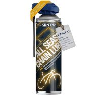 KENT Bike All Season Chain Lube - universāla ķēdes eļļošanas eļļa visiem laikapstākļiem - PTFE aizsargslānis pret ūdeni un netīrumiem - samazina berzi un nodilumu - izsmidzināms flakons ar vieglu salmiņu
