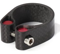Velosipēda sēdekļa skava 1 gab Oglekļa šķiedras velosipēda sēdekļa statīva skava 30.8 / 30.9 / 31.6 mm Ultralight Seat Tube Clamp MTB Road Bike Seat Tube Clip Velosipēdu daļas Sēdekļa skava (30.8 31.6)