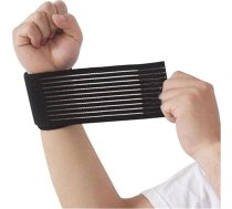 2 PIECES Elastīga pārsējs roku sporta aproces rokas sporta aproce Sporta zāle Aizsardzība plaukstas atbalsts Teniss Kokvilna Weat Fitness Wrist sporta drošības daļas Piemērots svarcelšanai, fitnesam, apmācībai (Bl)