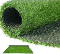 30 mm Mākslīgā zāle āra balkons 200 x 300 cm Premium simulācijas zāliena paklājs Rullētais zāliens Dārza zāliens balkonam, pagalmam, futbola laukumam, kāzām