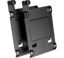 Fractal Design SSD kronšteinu komplekts - B tipa Define 7 sērijas un citiem Fractal Design korpusiem - melns (2 gab.)