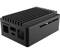 Akasa Skyline Pro, Premium klases alumīnija korpuss bez ventilatora Asus Tinker Board 2 & 2S, Raspberry Pi, ar alumīnija serdi un termisko paliktni, klusais vienplates datora korpuss, A-RA11-M3B