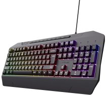 Trust Gaming GXT 836 Evocx holandiešu QWERTY izkārtojuma spēļu tastatūra