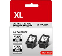 545 XL Black PG-545XL PG545XL saderīgs ar Canon 545 545 545XL PG 545 Black PG545 PG 545 XL priekš Canon MX495 kasetnes TR4550 TR4650 TS3450 TS3351 TS3150 TR4551 TS3151labi piemērots MG2555s (545 XL Black, 2