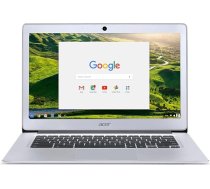 Acer Chromebook 14 CB3-431 - (Intel Celeron N3160, 4 GB RAM, 32 GB eMMC, 14 collu FHD displejs, Google Chrome OS, sudraba krāsā)