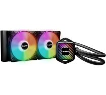 klusēt! Pure Loop 3 LX 240mm ūdens dzesēšanas sistēma "viss vienā" 2 Light Wings LX 120mm PWM ātrgaitas ventilators ARGB dzesēšanas bloks ar 10 apgaismojuma plēvēm komplektā Ļoti augsta dzesēšanas veiktspēja
