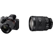 Sony Alpha 7 III bezspoguļa pilna kadra kamera ar 28-70 mm f/3,5-5,6 (ātrais 0,02 s autofokuss, 5 asu attēla stabilizācija) + 24105G