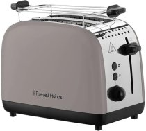Russell Hobbs tosteris [2 šķēlītēm] Colours Plus Mocha (6 apgrauzdēšanas līmeņi, plaša grauzdēšanas sprauga, ātra grauzdēšana, pacelšanas funkcija, bulciņu stiprinājums, atkausēšanas, sildīšanas un apturēšanas funkcija, 1100 W) 269