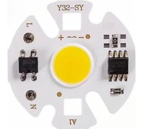 Integrētā LED mikroshēma, Y32 COB LED lampas IP65 āra 3W-12W 220V Weiß/Warmweiß Smart IC 3/5 Pack (baltas, 5W 3gab)