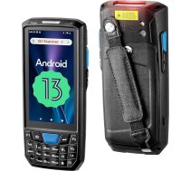 MUNBYN Handheld Android 13 Lager-Barcodescanner MUNBYN POS-Terminal IP66 Ziffernblock Mobilais dators ar 1D-2D skeneri un skārienjūtīgo ekrānu Wi-Fi BT GPS NFC-Lesegerät, 035Pro