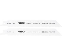 Neo Tools Zāģa asmeni 152 x 19 x 0,9 mm, 10/14TPI, cpl. 2 gab.