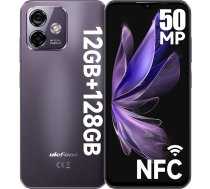 Ulefone Note 16 Pro (12GB + 128GB) Mobilais tālrunis bez līguma, 50MP kamera Octa Core 256GB paplašināms Android 13 viedtālrunis, 4400 mAh 6,52 collu 4G Dual SIM Mobilais telefons Pirkstu nospiedumu Face ID GPS 2