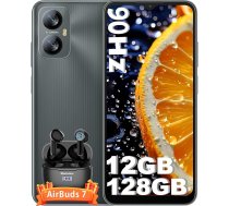 Blackview A52 Pro (12GB + 128GB) viedtālrunis bez līguma, 5180 mAh 90Hz/6,52 collu HD+ mobilais tālrunis lēts, 13MP + 5MP kamera, Octa-Core/Fingerprint/3,5 mm Jack/GPS/OTG Dual SIM 4G Simlock-free