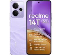 realme 14T 5G viedtālrunis 8+256GB zibens violets