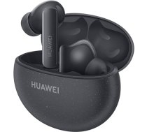 HUAWEI FreeBuds 5i bezvadu austiņas, TWS Bluetooth austiņas, augstas izšķirtspējas skaņa, vairāku režīmu trokšņu slāpēšana, 28 stundu akumulatora darbības laiks, ūdensizturīgas, miglāja melnas krāsas