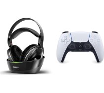 Philips bezvadu TV austiņas pāri ausīm SHD8850/12 Bezvadu HiFi austiņas ar izcilu skaņu un DualSense bezvadu kontrolieri [Playstation 5]
