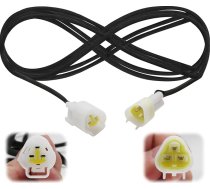3M dīzeļdegvielas sildītāja pagarinājuma kabelis dīzeļdegvielas sildītājam 12 V/24 V, papildu sildītāja LCD ekrāna kabelis, stabils atsevišķs vadu savienojums 2KW 5KW 8KW dīzeļdegvielas sildītājiem, universāls auto RV laivas sildītājs