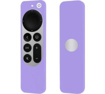 Apple TV Siri tālvadības pults - Silikona tālvadības pults Apple TV 4K / HD Siri tālvadības pults (2./3. paaudzes) - Violeta
