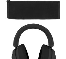 Geekria austiņu pārvalks, saderīgs ar Razer Kraken 7.1 v2, Kraken 7.1, Kraken Pro V2 austiņām, sviedru pārvalks, rezerves remonta daļa, viegla DIY montāža (melns)