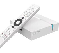 STRONG - Straumēšanas pierīce Android TV 4K UHD - Leap-S3+ - Iebūvēts Chromecast - Saderīgs ar Google balss palīgu - Dolby Atmos un Dolby Vision - Google Play, Netflix, Prime Video un citi pakalpojumi