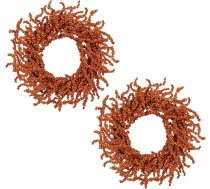 2 rudens vainagu komplekts, rudens ogu vainags, dekorēšana ar ogām iekšdurvīm, mētelim, ārdurvīm, sienai, saimniecībai, dārzam, kāzām, ballītēm, svētku dekoram, Pateicības dienai, rudens dekoram