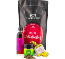 Valentīndienas dāvanu komplekts - rozā - Valentīna dienas brīnumu maisiņa dāvanu komplekts Avenes balzams Tēja Nougat Busserl kā dāvana no mīlestības (maisiņš) - dāvanu idejas Ziemassvētku un dāvanu Adventes kalendārs